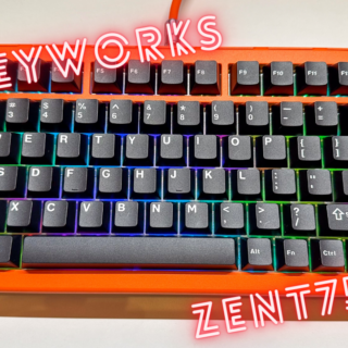 トップクラスの性能と見た目の良さを持つ『HOVEYWORKS ZENT75 HE』購入