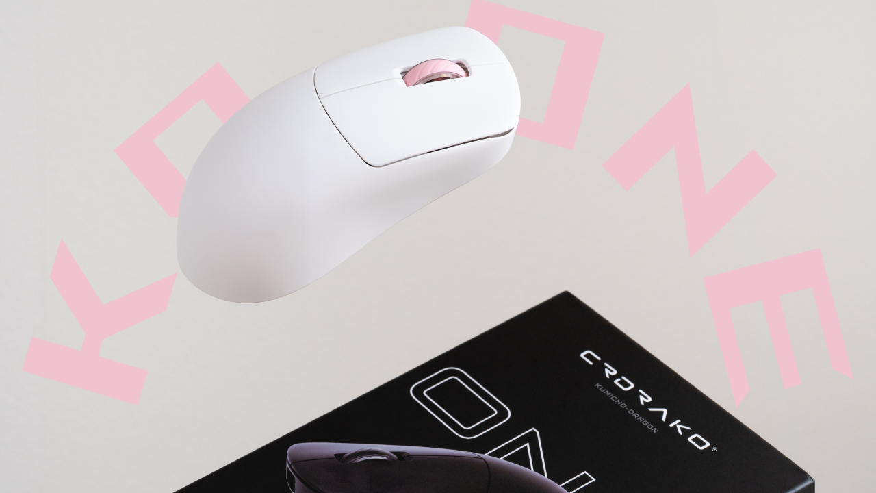 ビルドクリティがいい！軽量ゲーミングマウス「CRDRAKO KO-ONE」使用レビュー