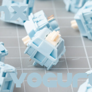 上品なハイピッチClackyサウンド『HMX Yogurt S』レビュー｜しとらするーむ