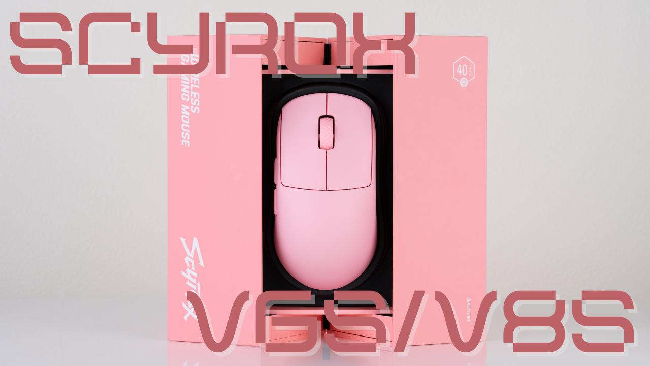 あの低価格・高性能ゲーミングマウスが再び！？「Scyrox v6s/v8s」使用レビュー