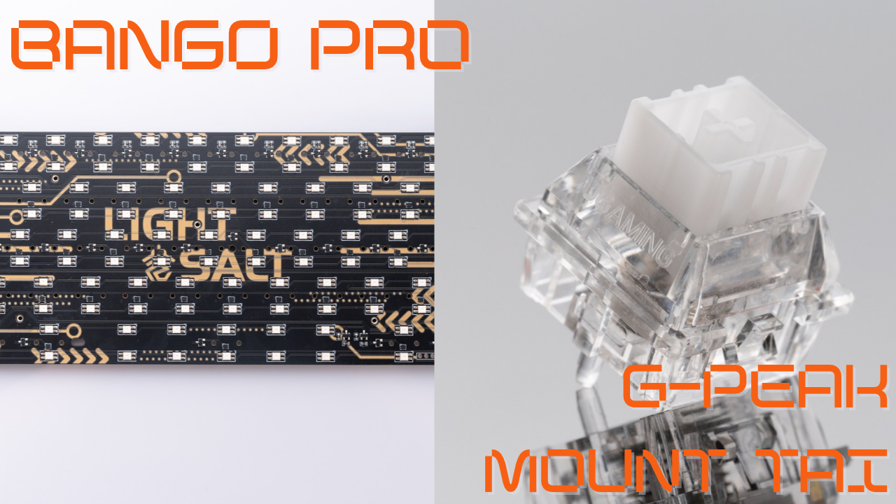 付属品が豪華過ぎる高性能磁気PCB「Light&Salt Ban60 Pro」&デュアルディフューザー採用の「泰山 極岳」使用レビュー